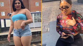 These people REALLY didn't want to be filmed!