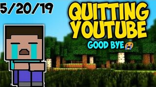 Quitting YouTube😭