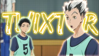 Bokuto & Akashi Twixtor Clips + Raw Clips (Haikyuu)