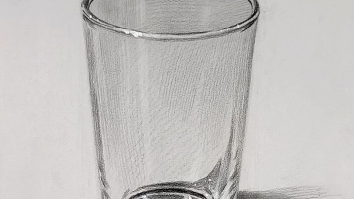 Easily Learn to Draw a Glass from Scratch