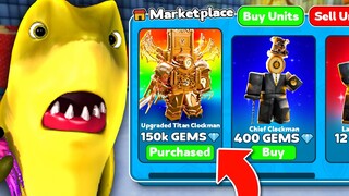 The NEW CLOCK EVENT Units in Toilet Tower Defense!
