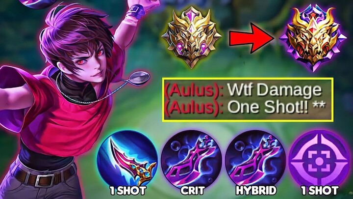NEW DYRROTH CRITICAL 1 SHOT DELETE BUILD INSANE DAMAGE IN SOLO HIGH RANK 100% OP