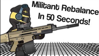 The Militant Rebalance in 50 Seconds