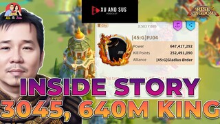 [SUB INDO] 3045 DENGAN KING 640M POWER!!! INSIDE STORY [PODCAST] (RISE OF KINGDOMS)