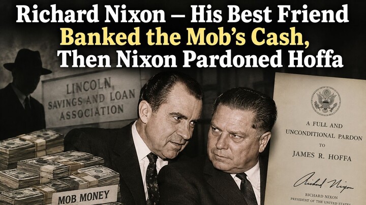 Richard Nixon — His Best Friend Banked the Mob's Cash, Then Nixon Pardoned Hoffa