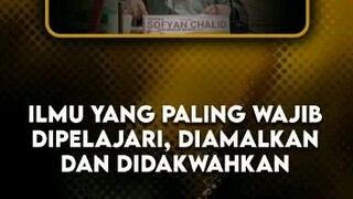 Ilmu yg paling utama