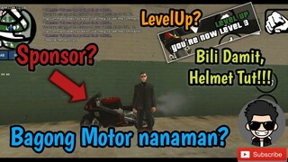 May Bagong Motor 🏍️ worth 50k💵? Yayamanin na ba ako? || LevelUp, Bili Damit at Helmet Tut!!!