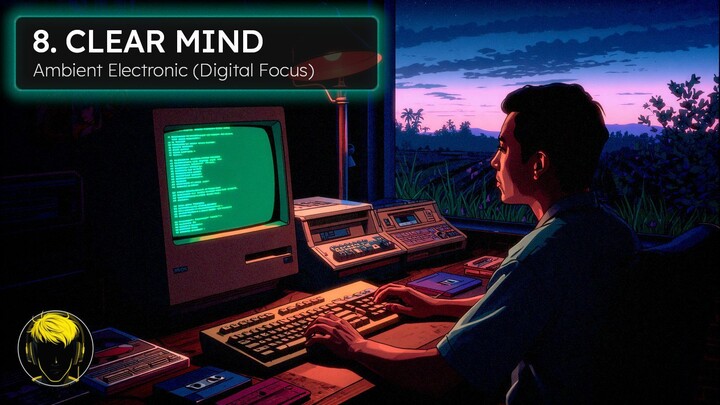 🧠 Clear Mind - Deep Focus & Coding Music For Programming And Productivity | BitFrequencies