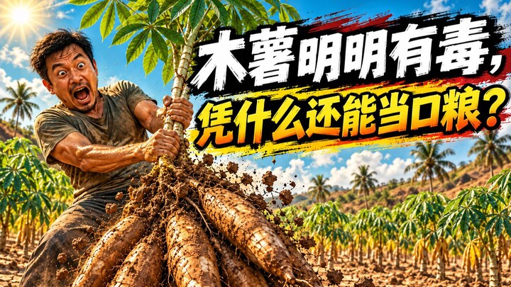 Sắn rõ ràng có độc, vậy tại sao vẫn có thể dùng làm lương thực?