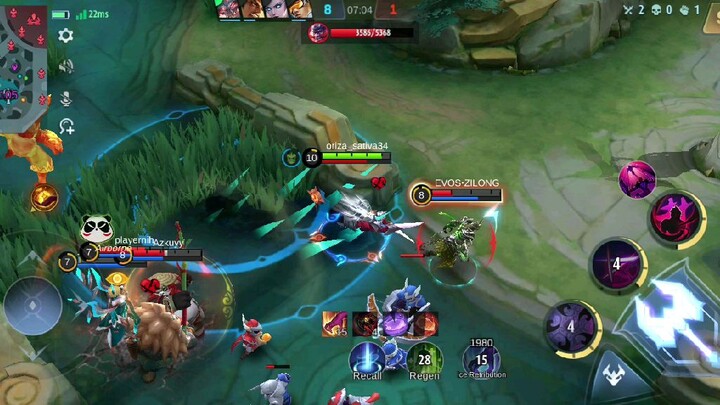hanzo savage yg kesekian kalinya...