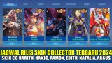 BOCORAN JADWAL RILIS SKIN COLLECTOR MLBB 2024! SKIN COLLECTOR HANZO, NATALIA, HARITH, ARGUS, AAMON