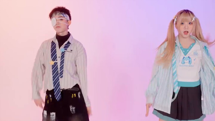 [Original choreography] Voyeurism | モニタリング Double Vibration [Ono x Nanami] Hatsune Miku 17th