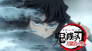 鬼灭之刃第3季！锻刀村篇第5话！霞柱VS上弦五！恋柱大显神威！