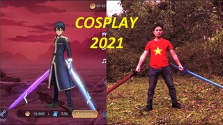 COSPLAY LIÊN QUÂN PHIÊN BẢN NGHIÊM TÚC ĐẦU XUÂN 2021