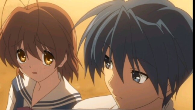 Nagisa's explosive statement: Tomoya, you fall in love with my mother, right?