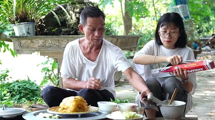 Làm Món Gà Ủ Muối Hoa Tiêu Thơm Ngon Đậm Đà _ Wrapped Chicken With Salt