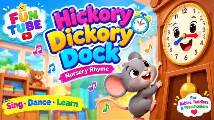 Hickory Dickory Dock | CoComelon Nursery Rhymes & Kids Songs