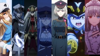 Which of the beautiful military girls in anime do you like?