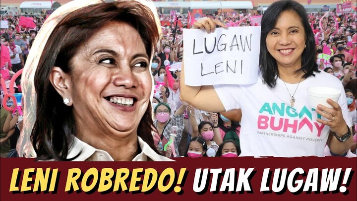 LENI ROBREDO: UTAK LUGAW! | LUGAW IS LIFE , LUGAW IS LOVE, LUGAW IS WOW | LUGAW QUEEN FOR PRESIDENT!