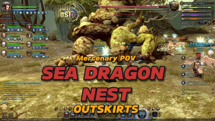 Sea Dragon Outskirt Dragon Nest Classic Geraint Server Mercenary POV