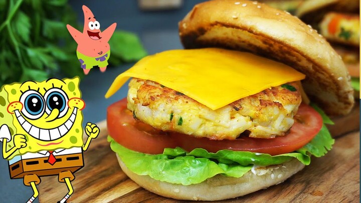 Want to know about the Krabby Patty that SpongeBob is crazy about? A Spanish chef will make you a sn