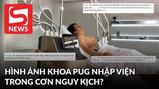 Sự thật hình ảnh Khoa Pug đang nguy kịch vì bị "thanh toán" khiến nhiều người bàng hoàng?