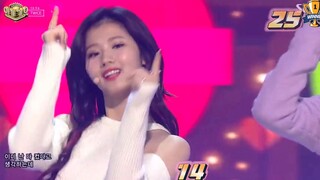 获得最多一位的女团 TWICE 一位统计！