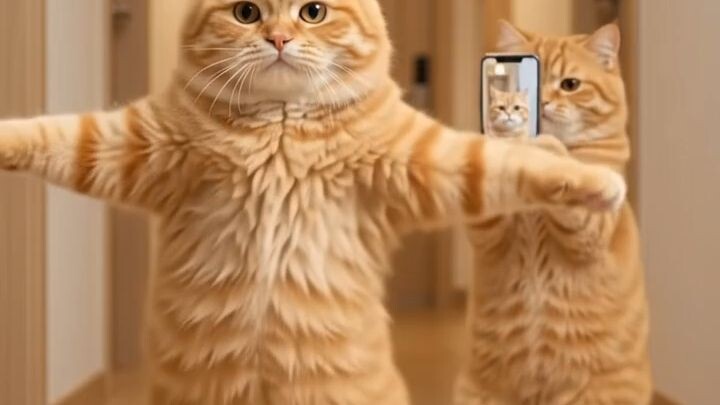 Cat get wild