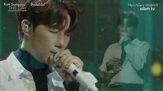 Kim Sunggyu (김성규) - Beautiful LIVE @KIM SUNG KYU ONTACT CONCERT THE DAY [INDO SUB]