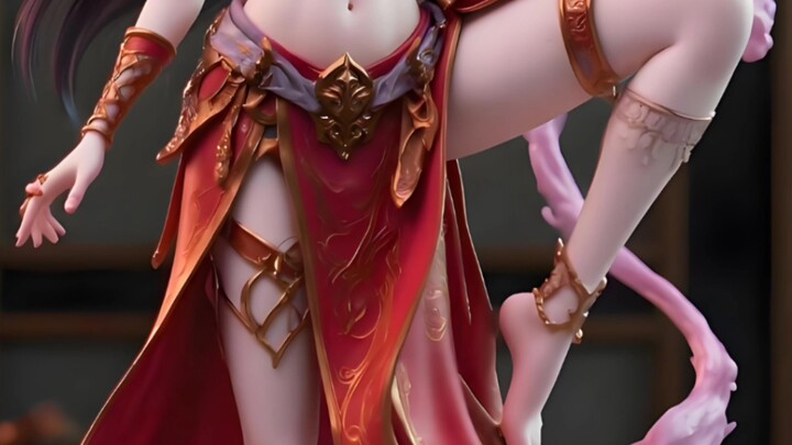 Figur Ratu Medusa, gambar pajangan