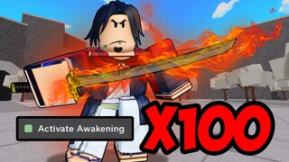 ENTIRE SERVER uses Atomic Samurai ULTIMATE MOVE in Roblox The Strongest Battlegrounds
