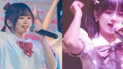 What's the difference between the first on stage and the third on stage for the same song?ギュッと STAR!