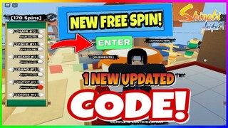 *NEW* UPDATED CODES in SHINOBI LIFE 2! Free Spins Code [ ROBLOX]