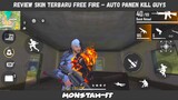 pake skin terbaru free fire auto panen kill