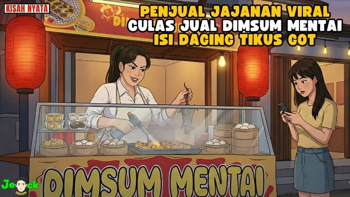 AZAB PENJUAL JAJANAN VIRAL CULAS JUAL DIMSUM MENTAI ISI DAGING TIKUS GOT