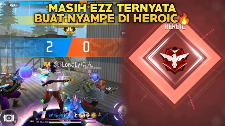 Masih Gampang Banget Buat Push Cs Rank Ke Heroic🔥 - Free Fire Gameplay