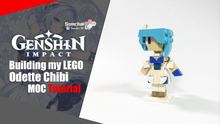 LEGO Genshin Impact Odette Chibi MOC Tutorial | Somchai Ud