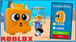 The Owner Gave Me The Secret Giant Cat Pet in Roblox Speed Champions