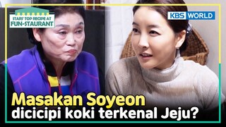 [IND/ENG] "Bibi pintar masak" sohibnya Seoyeon di sauna! | Fun-Staurant | KBS WORLD TV 240603