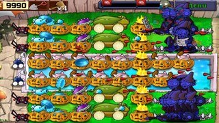 Flags 1-22 Endless Survival | plants vs Zombies | part11