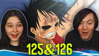 RAIN IN ALABASTA 👒 One Piece Ep 125 & 126 REACTION & REVIEW