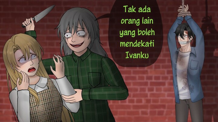 Teman P0SES1F - Hanya aku yg boleh dekat denganmu | Kartun Hantu, Animasi Horror