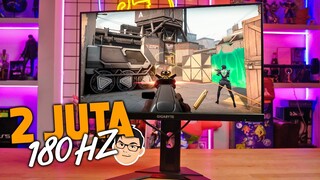 Monitor 2 Jutaan, 180Hz, & HDR, Beli? | Gigabyte G24F 2 | Lazy Tech