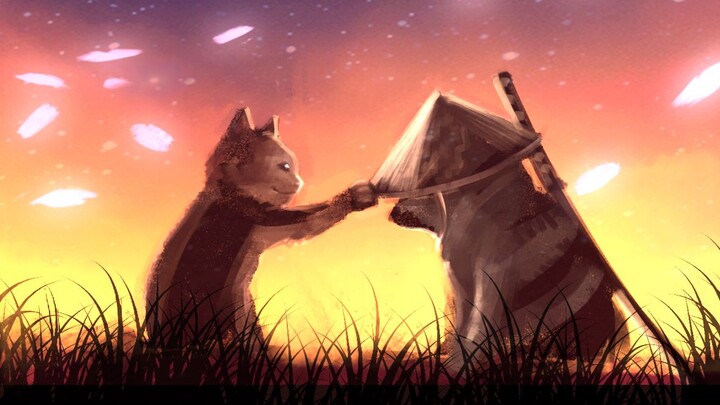 Cheems: "Thanks for putting on the hat for me, Popo cat."