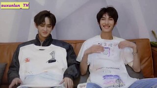 [THAISUB] ความรู้สึกของซูซวินหลุนและหูเหวินเซวียนก่อนเดินทางไปแข่งขันและของขวัญที่แลกกัน