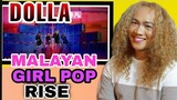 DOLLA - BAD (Official Music Video) [REACTION VIDEO] MALAYAN GIRL POP
