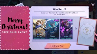 CLAIM TODAY! MLBB NEW SCRATCH CARD EVENT - GET TIME LIMITED CHRISTMAS SKINS | MLBB