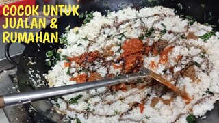 RESEP NASI GORENG BUMBU KEMIRI || ENAK & GURIH MESKI TANPA EBI / UDANG REBON