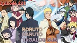 Boruto Naruto Generation episode 221 Tagalog Sub