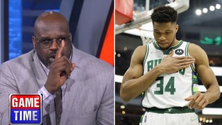 NBA Gametime "Giannis is the best player in basketball" Game 2: Bucks vs Celtics; Marcus (quad) out